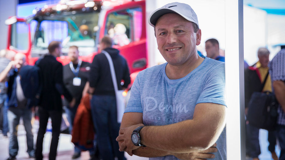 Anton Stosic, Unternehmer aus Bad Salzuflen: „Die MirrorCam will ich auf jeden Fall testen. Ich bin schon gespannt auf die erste Probefahrt.“