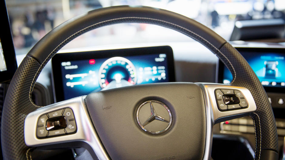 For comfortable driving, a leather steering wheel and a sound system are also on-board.