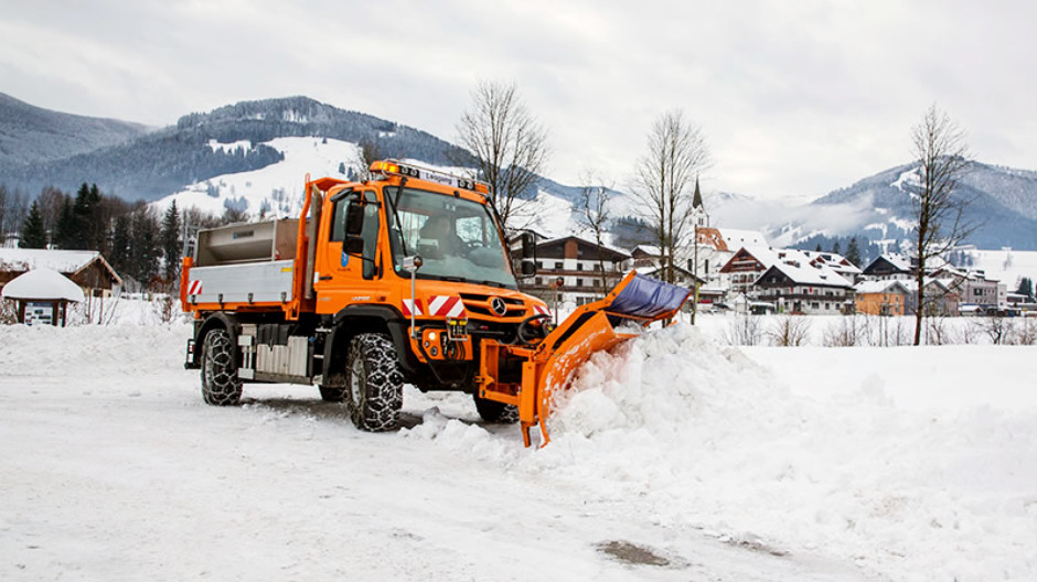…or this operation at arctic-like temperatures in Leogang in the Salzburg region.