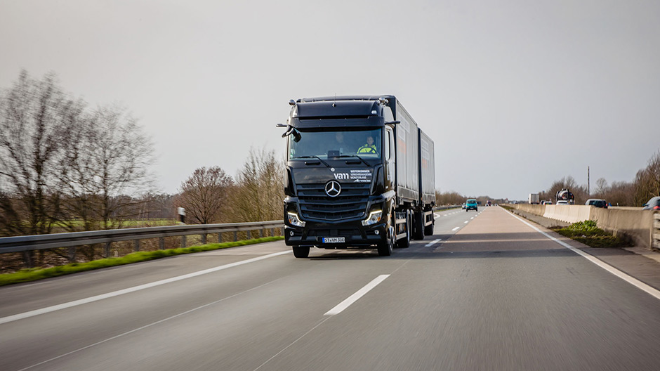 Fleet reinforcement: the Münsterland Traffic Academy (VAM) has been using the new Actros as a training vehicle since the beginning of 2020.