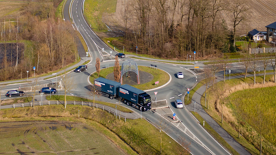 Fleet reinforcement: the Münsterland Traffic Academy (VAM) has been using the new Actros as a training vehicle since the beginning of 2020.