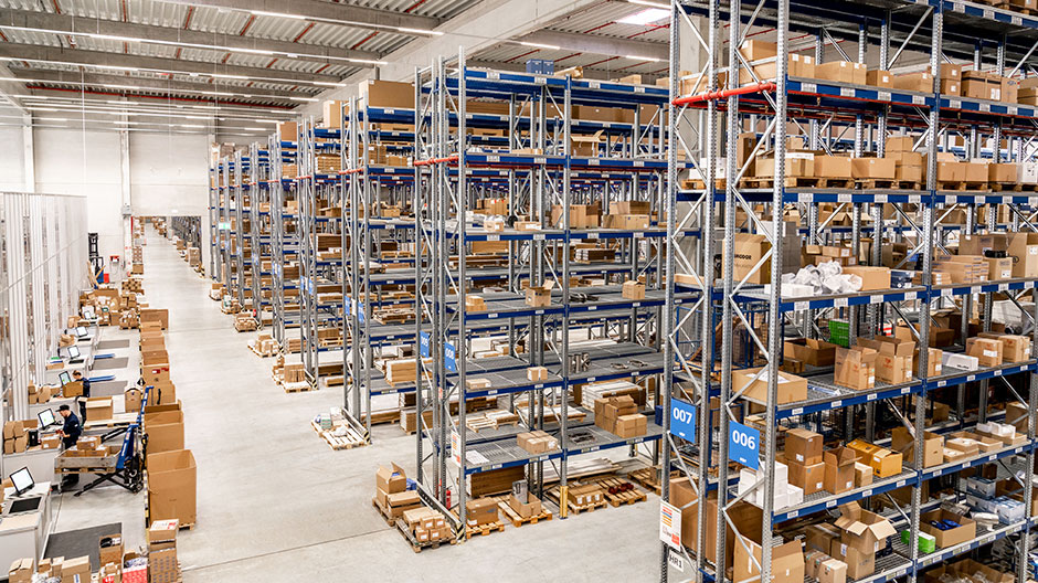 Heel gul: het nieuwe logistiek centrum in Reichertshofen bestrijkt een oppervlak van meer dan 60.000 vierkante meter.