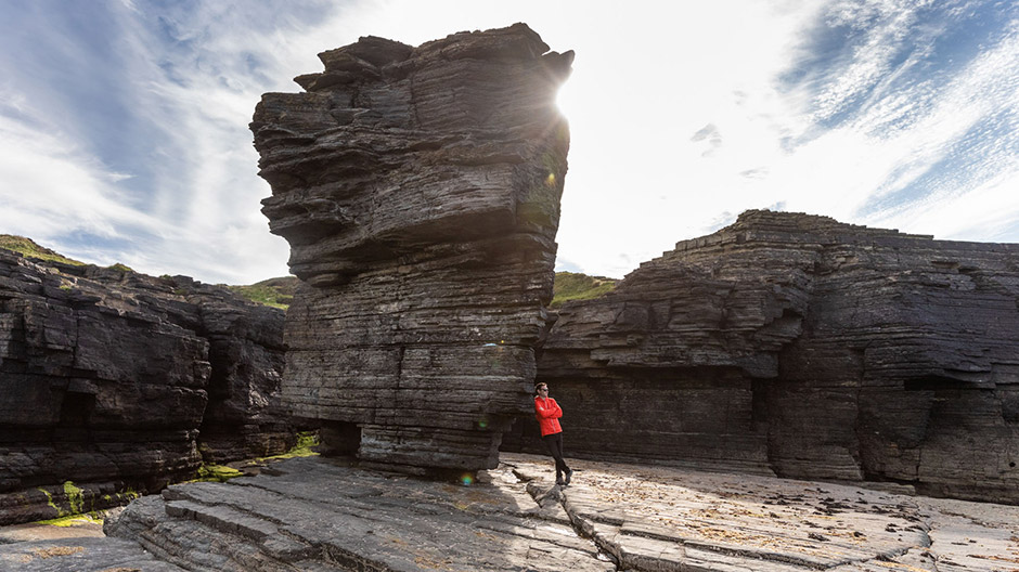 Klipper og fugleliv, antikke steder og skibsvrag – indtryk fra Orkneyøerne.