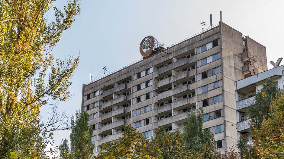 Doğa, Pripyat'ı geri alıyor.