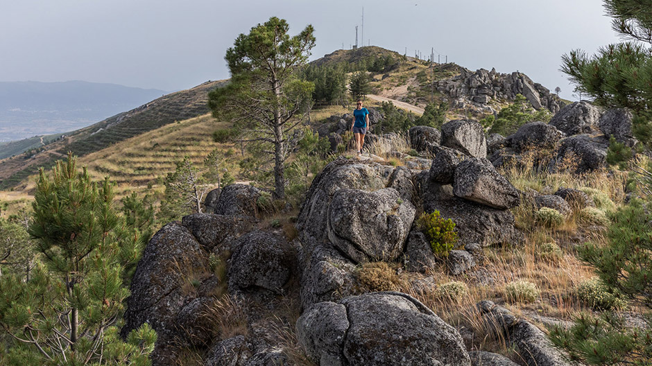 Het natuurpark Serra da Estrela is ruig en wild – de Axor is in zijn element.