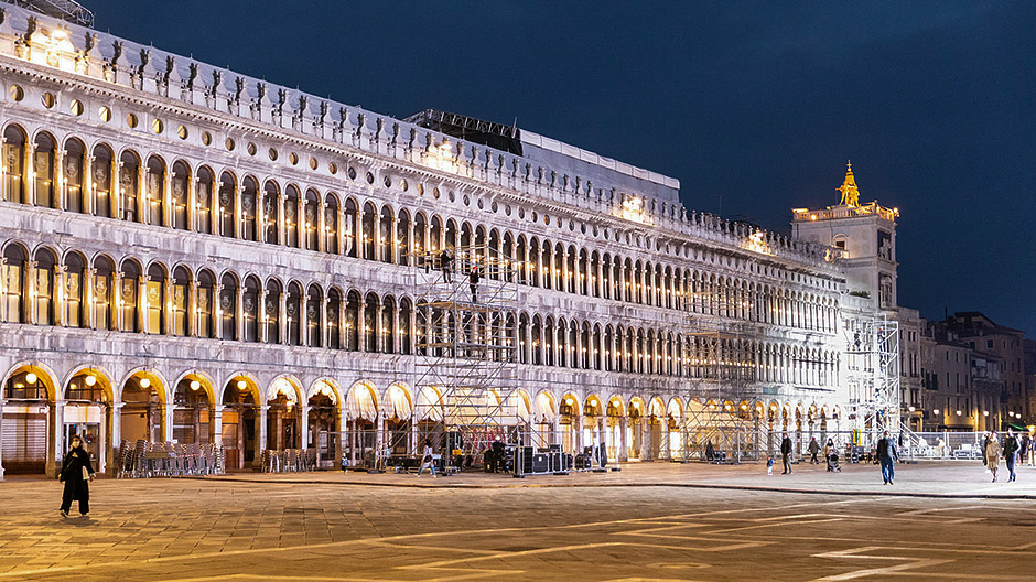 Streifzug durch Venedig: Als erstes Etappenziel hatten sich die Kammermanns einen besonders geschichtsträchtigen Ort ausgesucht.