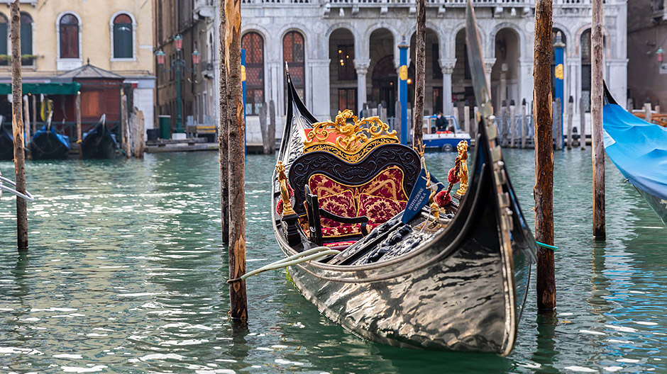 Incursión por Venecia: en la primera etapa del viaje, los Kammermann visitaron la ciudad llena de historia.