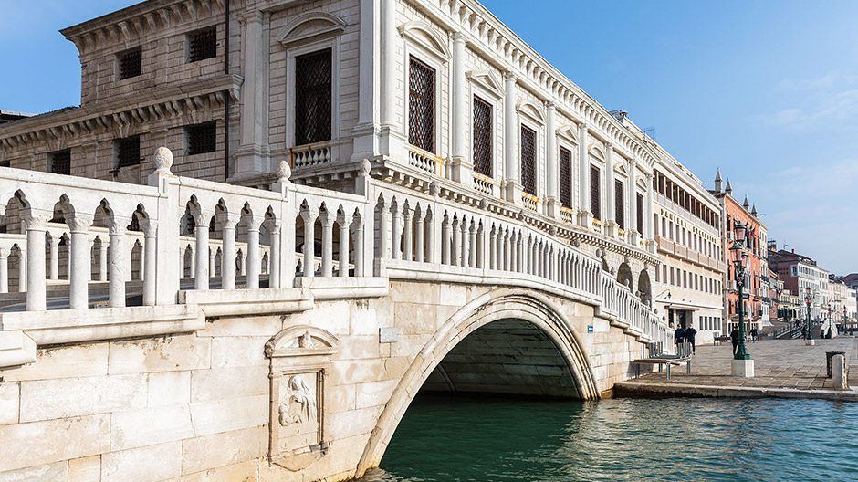 Promenad genom Venedig: Som första resmål valde Kammermanns en särskilt historisk plats.