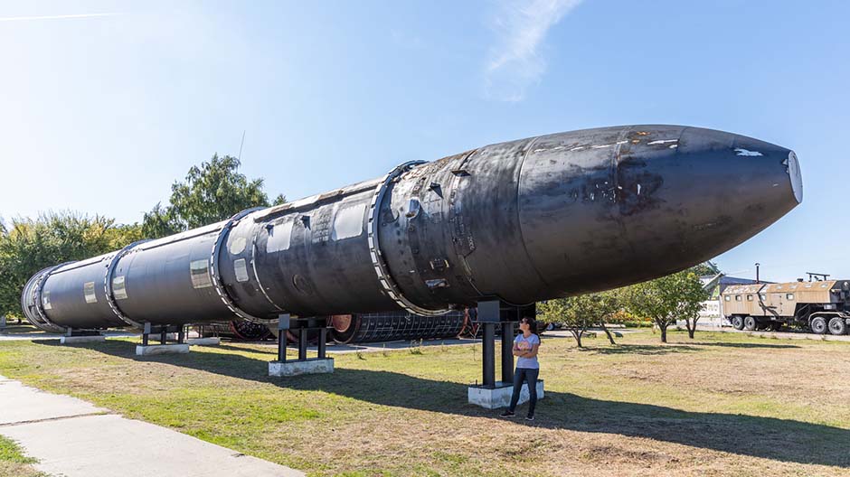 Raketa SS-18 Satan byla vybavena 10 jadernými hlavicemi a měla dolet 10 000 km.