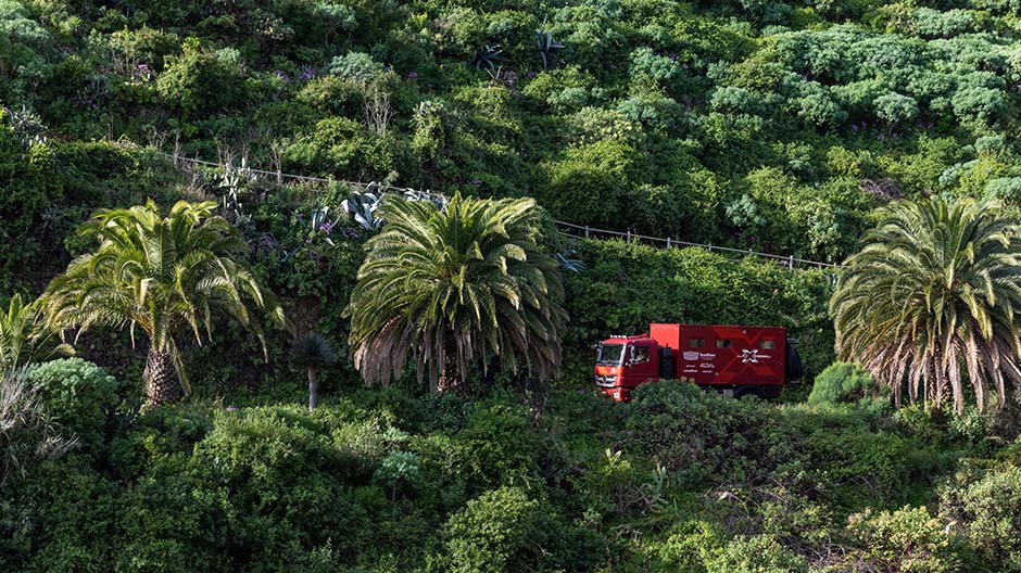 Grüne Insel, sturmumtost: Streifzüge auf La Palma.