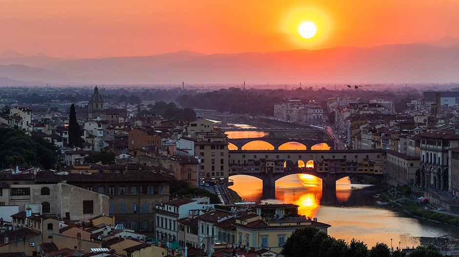 Ya sea a vista de pájaro o en detalle: Florencia se presenta como una ciudad fascinante.