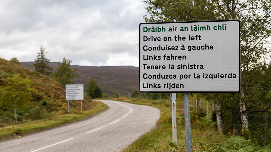 Fra det nordligste punkt på det skotske fastland i sydlig retning – langs og væk fra de gængse ruter.