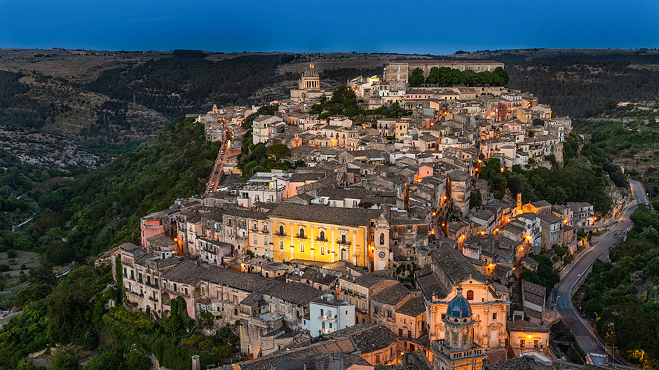 Ragusa, en el sureste de Sicilia.
