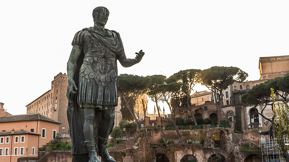 Improviserede afstikkere i en af verdens mest fascinerende byer: I Rom besøgte Andrea og Mike det antikke Colosseum og mange andre seværdigheder.