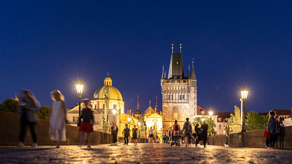 Nie ma podróży przez Czechy bez wypadu do Pragi: Kammermannowie nie musieli dzielić „Złotego Miasta” z wieloma innymi turystami – obecna sytuacja może mieć także dobre strony.