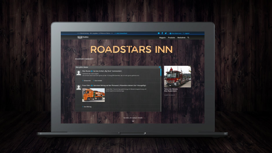 El RoadStars Inn en elegante diseño de madera. A partir de ahora podrás seguir en tiempo real los comentarios, posts y registros nuevos.