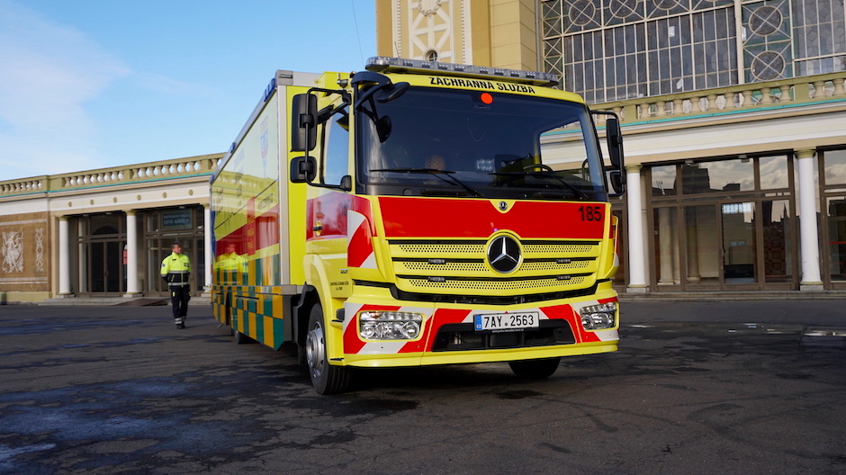 Mercedes-Benz Atego 1221 pro zdravotnickou záchrannou službu