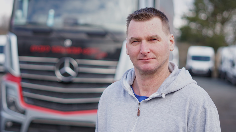 Tomáš Kölbl (41let), řidič společnosti DuoTrans